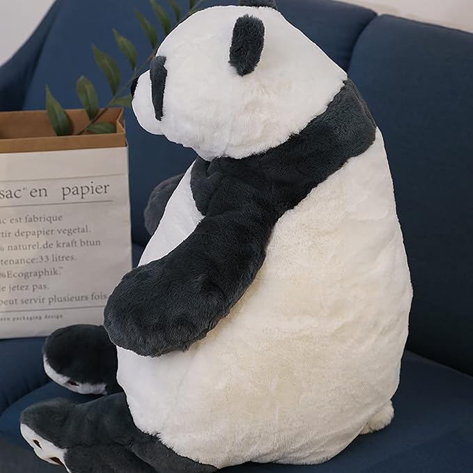 Panda Weighted Stuffed Animals, 17" 3.5 lbs Weighted Panda Plush Large Weighted Plush Animal Toy Pillow Gifts for Boys and Girls