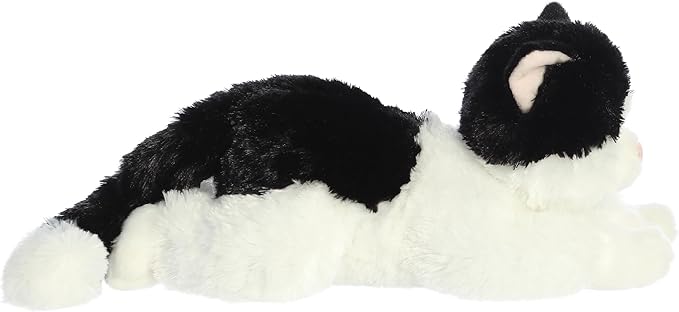 Aurora® Adorable Flopsie™ Oreo™ Stuffed Animal - Used to Create Imaginative Play Adventures - Perfect for Birthdays, Kids and Adults, All Ages - Black 12 Inches