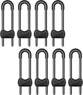 Cabinet Locks for Babies,Child Proof Cabinet Locks,8 Pack U-Shaped Baby Proofing Cabinets,Child Locks for Cabinets and Drawers,Child Safety Cabinet Locks with Adjustable (Black)