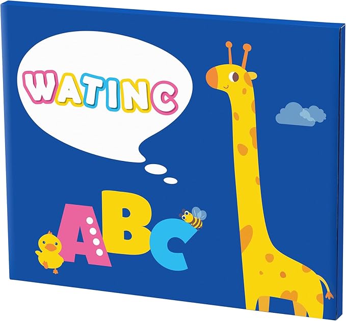 WATINC Travel Felt Board Story Set - 25PCS Portable Felt Board Educational Birthday Gift for Boys & Girls, Themed Storytelling Preschool Early Learning Interactive Play Kit for Toddlers (Insect)