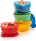 Tupperware Brand Ideal Lit’l Food Storage Bowls for Toddlers & Kids - Airtight, Leak-Proof, Dishwasher Safe & BPA Free - Includes Lids