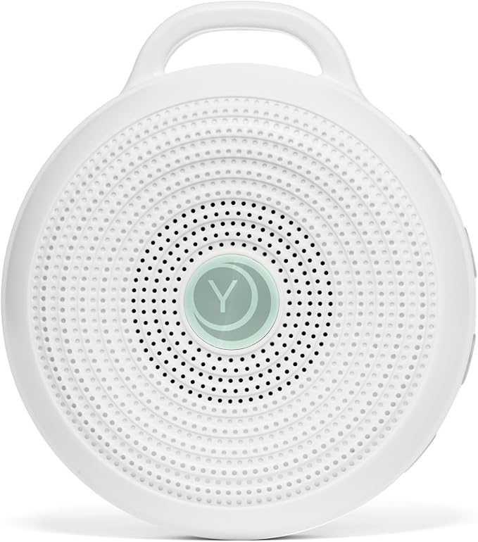 Yogasleep Rohm Portable White Noise Sound Machine, 3 Soothing Natural Sounds with Volume Control, Sleep Therapy For Adults, Kids & Baby, Noise Cancelling for Office Privacy & Meditation, Registry Gift