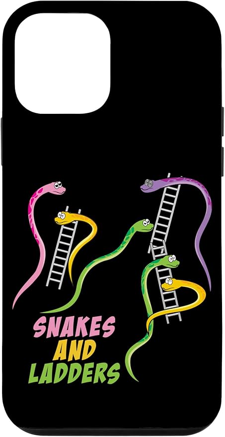 iPhone 12 mini Snakes and Ladders Humor Board Game Gamer Womens Men Kids Case