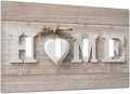 Farm Country Love Home Wood Print Decorative 4 Gang Quad Toggle Light Switch Cover Electric Large Size Quadruple Faceplate Decorative Switch Face Wallplate