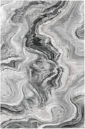 Beautiful Grey Marble Texture Simple Abstract Print Light Switch Cover Plate 1 Gang No Device Blank Electrical Wall Plates Faceplate Decorative Switch Plate for Bathroom Kitchen Decor