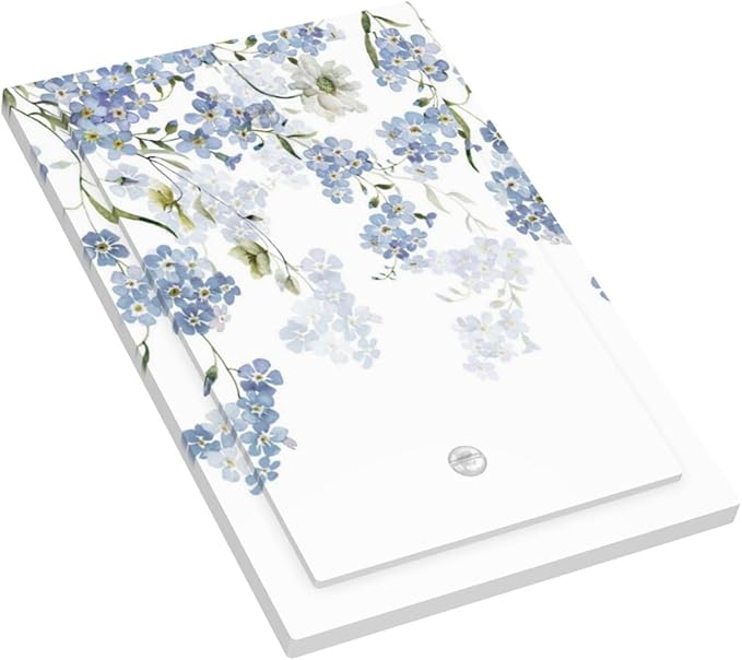 Hydrangea Blue Flowers Watercolor Floral Light Switch Cover Plate 1 Gang No Device Blank Electrical Wall Plates Faceplate Decorative Switch Plate for Bed Room Living Room Decor
