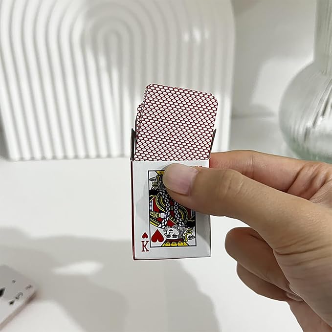 Mini Playing Cards 20 Pack, 1.65" Mini Deck of Cards, Miniature Playing Cards with Great Novelty Gift, Party Favor for Boys and Girls