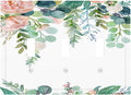 Green Eucalyptus Leaves Floral Watercolor Flower Decorative Switch Plates 3 Gang Wall Plate Triple Toggle Light Switch Cover Faceplate Electrical Wall Panels for Bed Room Living Room Decor