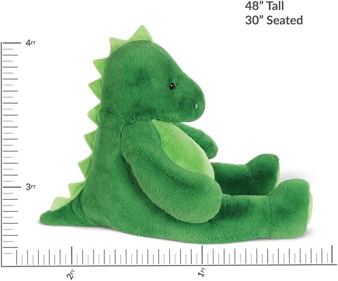 Vermont Teddy Bear Giant T-Rex Stuffed Animal | 4 Foot Dinosaur Plush Toy from Giant Cuddle Collection for Kids and Adults | Hand Finished in Vermont USA