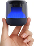 Babelio Pocket Glow White Noise Sound Machine - Upgraded 7 Color Night Lights, 20 Non-Looping Sounds, Timer & Memory Function, Portable for Adults & Babies, New Black