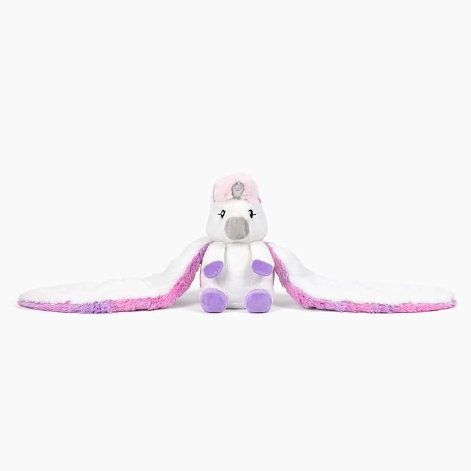 HUGIMALS Hugarounds Echo the Unicorn 2.5 lb Microwaveable Weighted Plush Neck & Shoulder Wrap | Soothing, Comforting Hugs for Self-Care & Relaxation | Unscented for Ages 2+