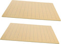 VANZACK 2Pcs Double Sided Folding Go Chessboard for Wooden Travel Chess Board Safe Edges Printing Strategic Board Game Supplies for Learning Fun