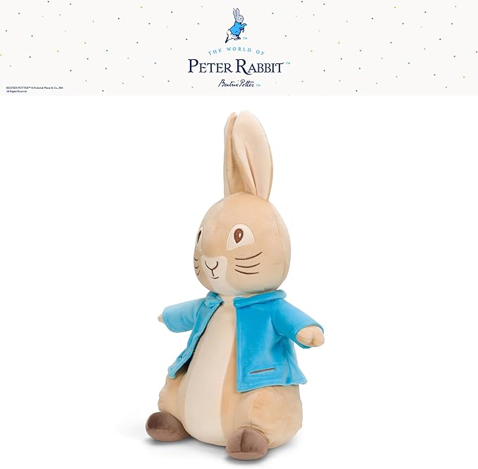 Peter Rabbit Bedding Weighted Cuddle Pillow – 3lb Soft Plush & Cozy Pillow for Comfort (Officially Licensed Product) by Franco Calm