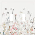 Floral Watercolor Wildflower Dandelion Plant Decorative Switch Plates 2 Gang Double Toggle Outlet Light Switch Cover Wall Plate Electrical Faceplate for Farmhouse Bed Room Decor