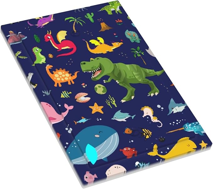 Cartoon Funny Cool Dinosaur Decorative 1 Gang No Device Blank Wall Plate Oversize Ocean Dolphin Animal Boys Kid Electric Unused Receptacle Decorator/Gfci Light Outlets/Switches Face Plate Cover