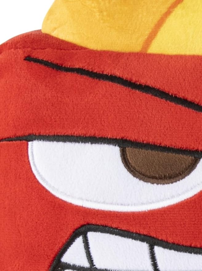 Jay Franco Disney Plush Pillow Buddy - Soft Plushie Stuffed Pillow, 14 Inches, Red - Anger