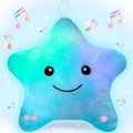 Subao Sensory Toys for Kids with Autism,14" Soft Toddler Pillow With Light &Music,Plush Star Night Light,Light Up Adhd Autism Sensory Products,Birthday Xmas Easter Gifts for Boys 3 4 5 6 7 8 9 10 Blue
