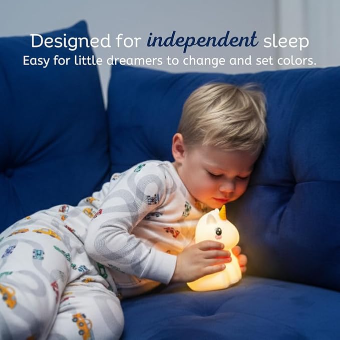 Lumipets, Night Light Kids, Kids Lamp, Kids Night Light, Baby Nightlight, Toddler Nightlight, Cute Unicorn Night Light for Girls, Kids Room, Rechargeable Battery