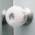 Moonybaby Door Knob Safety Cover for Kids, 4 Pack Babyproof Locks, Child and Toddler Safety Locks, White