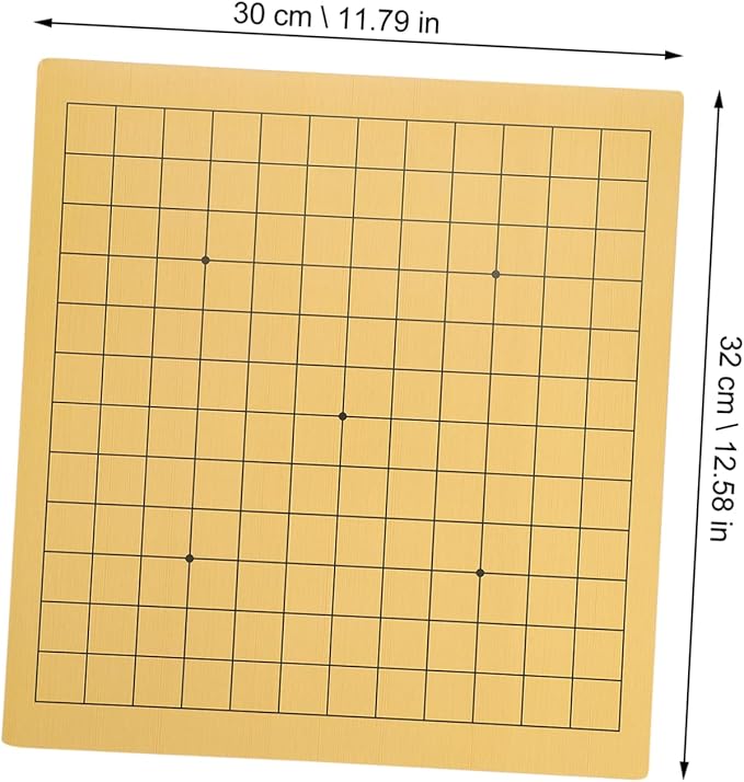 BESPORTBLE 2pcs Wooden Go Chess and Girls Educational Chessboard Go Chess Game Board Toys Supplies