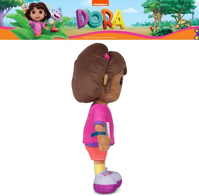 Franco Dora The Explorer Dora Cuddle Pillow Buddy, Kids Bedding Super Soft Plush, (Officially Licensed Product)