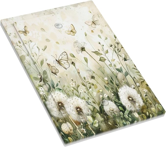 Light Switch Cover Watercolor Butterflies Dandelions Wildflowers Decorative Switch Plates 1 Gang Blank No Device Outlet Covers Electrical Wall Plates for Bathroom Bedroom Decor