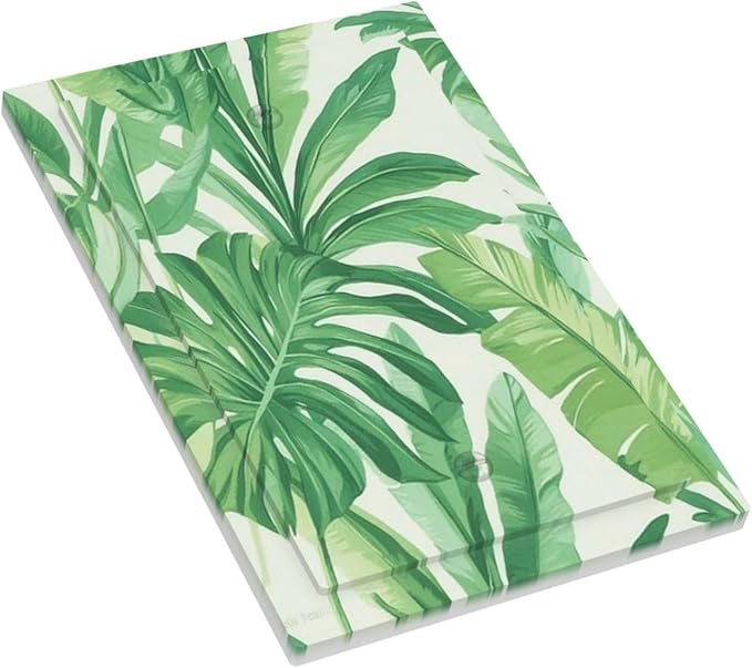 Light Switch Cover Plate Tropical Palm Tree Leaf Green Plant 1 Gang No Device Blank Electrical Wall Plates Faceplate Decorative Switch Plate For Bed Room Living Room Decor