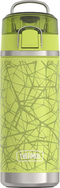 THERMOS ICON SERIES, Water Bottle with Spout - 18 Ounce, Sports Web - Stainless Steel Vacuum Insulated Water Bottle with Lid