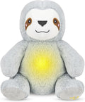 rytopt Breathing Stuffed Animal, Upgraded Version, No Breathing Movement in Its Abdomen, Breathing Sloth, 4 Gear Adjustment, Volume Control, with Music & Lights