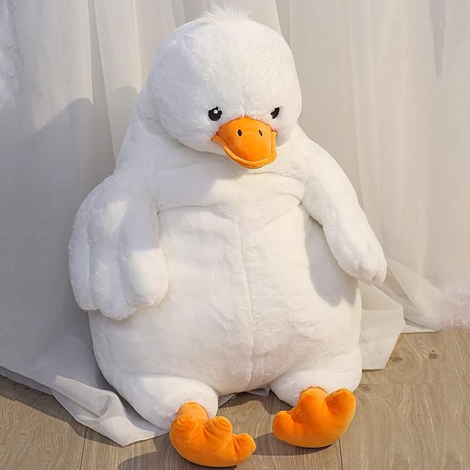 Duck Weighted Stuffed Animals, 21.5" 5.2 lbs Weighted Duck Plush Toy Large Weighted Plush Animal Pillow Gifts for Boys and Girls