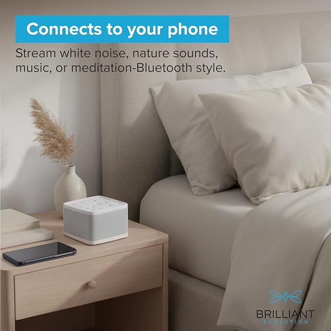 Big Red Rooster White Noise Machine for Sleeping – Baby & Kids Sound Machine with Rain, Nature & Ocean Sounds – Portable Sleep Noise Maker with Timer, Bluetooth & USB/3 AAA Power – Travel & Home Use