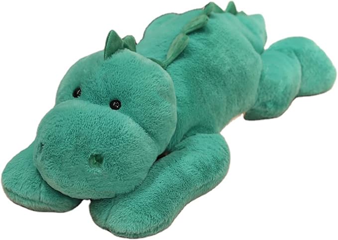 Doireum Weighted Stuffed Animals, Weighted Dinosaur Stuffed Animal Toy Dinosaur Weighted Plush Animals Throw Pillow Gifts for Boys Girls, 11.8 inch