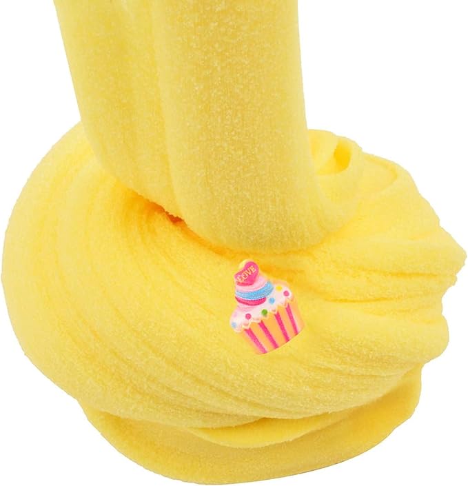 4 Pack Cloud Slime Kit, Soft and Non-Sticky, Girls and Boys DIY Stress Relief Toy, for Kids Party Favor, Birthday Gift