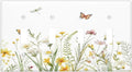 Colorful Wildflowers Dragonfly Butterfly Floral Light Switch Covers Quad Toggle Electrical Faceplate 4 Gang Wall Plate Decorative Switch Plates Cover for Bedroom Living Room Decor