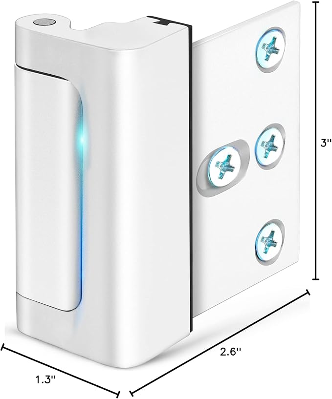 Home Security Door Lock Door Reinforcement Lock Door Locks for Kids Safety Flip Door Lock Latch Childproof Night Lock Door Security Front Door Child Safety Lock High Security Locks for Doors Inside