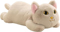 YESGIRL 26.4 inch 5 lbs Cat Weighted Stuffed Animals, Large Weighted Plush Animal, Cute Plush Toy Pillow, Soft Kawaii Plushie Gifts for Adults, Kids, Boys and Girls (Light Gray)