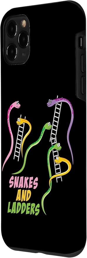 iPhone 11 Pro Snakes and Ladders Humor Board Game Gamer Womens Men Kids Case