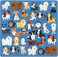 Cute Animal Dogs Puppy Decorative Outlet Cover Double Blank Light Switch Plate Cover Electricity Receptacles Plates For Home Kitchen Living Bedroom 4.6 * 4.5