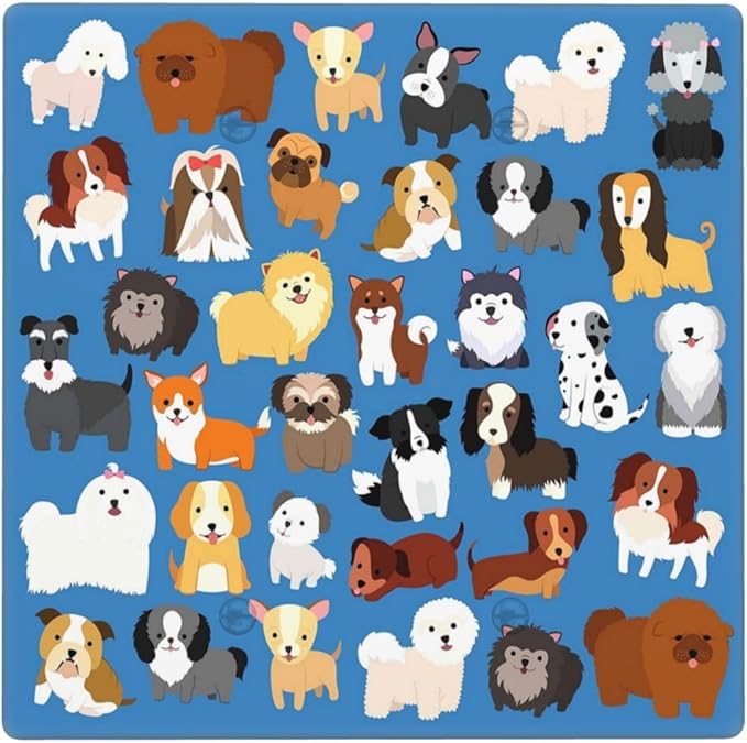 Cute Animal Dogs Puppy Decorative Outlet Cover Double Blank Light Switch Plate Cover Electricity Receptacles Plates For Home Kitchen Living Bedroom 4.6 * 4.5