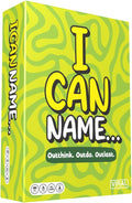 I Can Name... | Fast-Paced Family Party Game of Bidding & Brainpower | Hilarious Card Game Night, Party Game for Teens, and Adults, for Groups and Gatherings | 325 Fun Challenge Cards