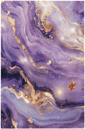 Abstract Purple Gold Marble Texure Luxurious Light Switch Cover Plate 1 Gang No Device Blank Electrical Wall Plates Faceplate Decorative Switch Plate Covers for Bathroom Living Room Decor