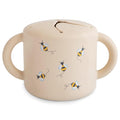 mushie Silicone Snack Cup | Spill Proof Food Container for Toddler and Baby (Bees)