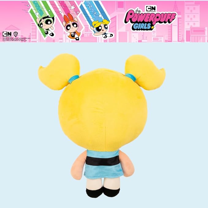 The Powerpuff Girls Bubbles Bedding Super Soft Cozy Decorative Cuddle Pillow, (Officially Licensed Product) By Franco Collectibles