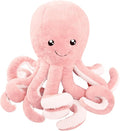 DENTRUN Octopus Stuffed Animals, Giant Octopus Plush Doll Play Toys for Kids Girls Boys Adults Birthday Xmas Halloween Present Stuffed Sea Animals Plushie, 7/16/24/32 Inches, 5 Colors