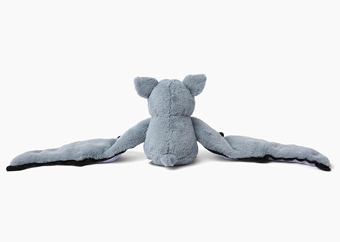 HUGIMALS Hugarounds Berkeley the Bat 2.5 lb Microwaveable & Freezable Weighted Plush Neck & Shoulder Wrap | Soothing, Comforting Hugs for Self-Care & Relaxation | Unscented for Ages 2+