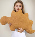 24 inch Large Stegosaurus Dino Nugget Pillow, Chicken Nugget Plush Dinosaur Theme Party Decoration Birthday Gift for Kids