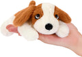 PEACH CAT Basset Hound Dog Stuffed Animal Cute Puppy Plushies Small Plush Toys Gifts for Kids