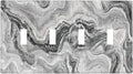Beautiful Grey Marble Texture Simple Abstract Print Light Switch Covers Quad Toggle Electrical Faceplate 4 Gang Wall Plate Decorative Switch Plates for Bathroom Kitchen Decor
