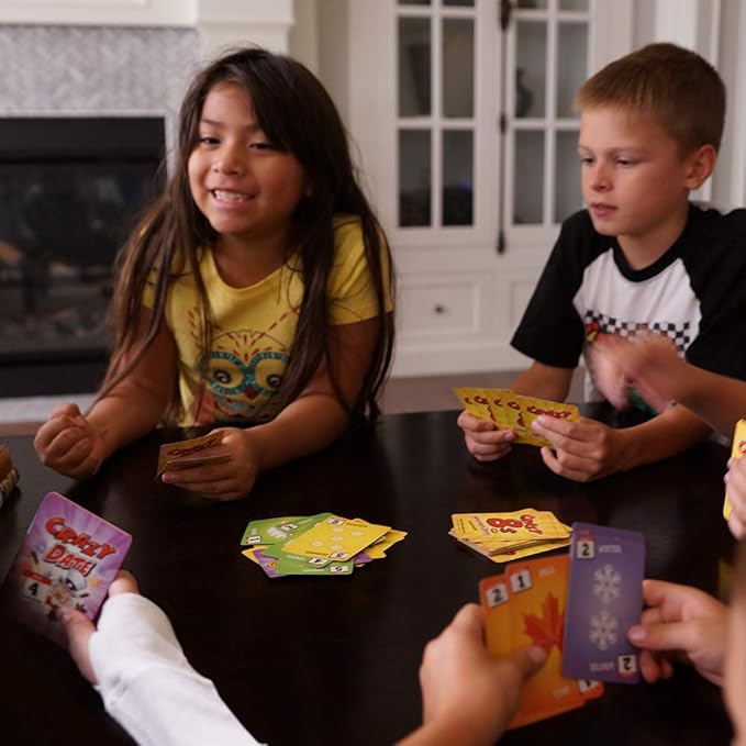 Continuum Games Crazy 8s with Important Dates Card Game - Kids Age 4 and Up