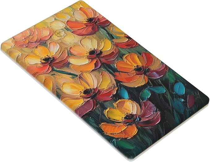Decorative Art Light Switch Covers Butterflies & Flowers 1 Gang No Device Blank Switchplate Electrical Faceplate for Home Decor